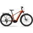 Elcykel hybrid Haibike Trekking 4 High Orange/Silver Glossy