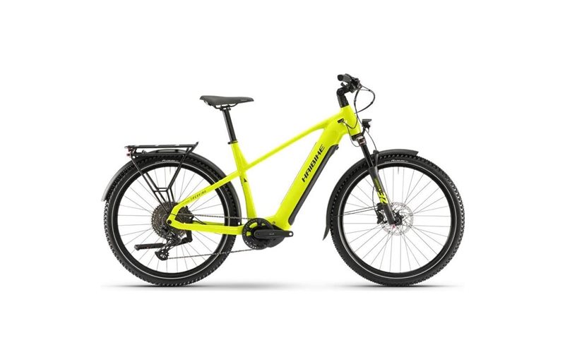 Elcykel hybrid Haibike Trekking 5 High Lime/Black Glossy