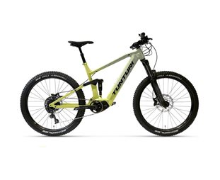 El MTB Tunturi e275 Full Pale Green/Light Green/Black