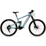 El MTB Tunturi e290 Full EP8 Dark Blue/Turquoise/White
