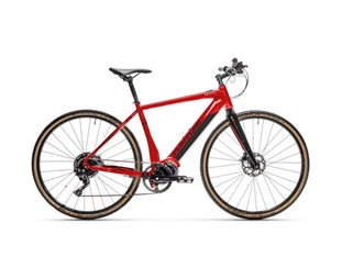 Gravel Elcykel Tunturi eGravel 418Wh Red/Black