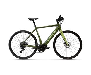 Gravel Elcykel Tunturi eGravel Di2 Dark Green/Green