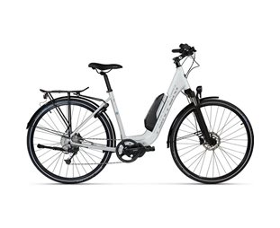 Elcykel Dame Tunturi eStyle Grey/Chrome/Blue