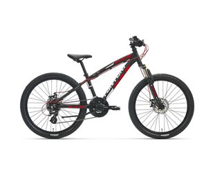 Barnesykkel Tunturi Havoc Matt Black/Red/White