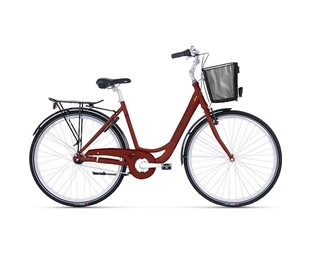 Damcykel Tunturi Uptown Red Red