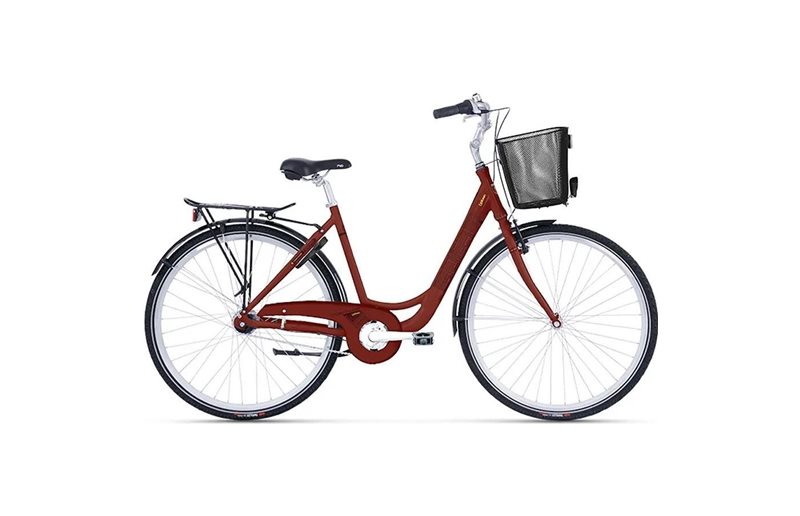 Damcykel Tunturi Uptown Red Red