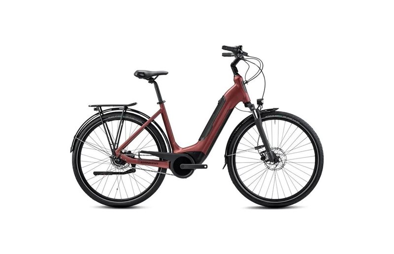 Elcykel Dam Winora Tria N8 Red