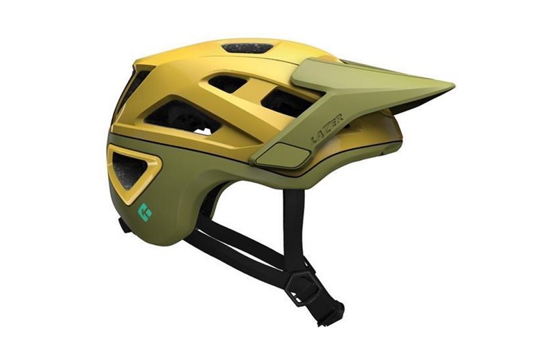 Maastokypärä Lazer Jackal KinetiCore Gold Green