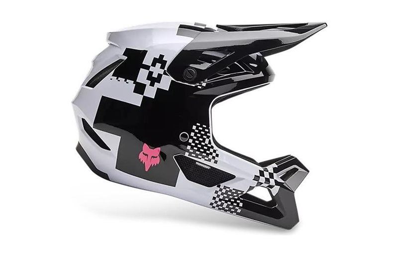 Lasten pyöräilykypärä Fox Helmet Yth Rampage CE/CPSC Black/White Di