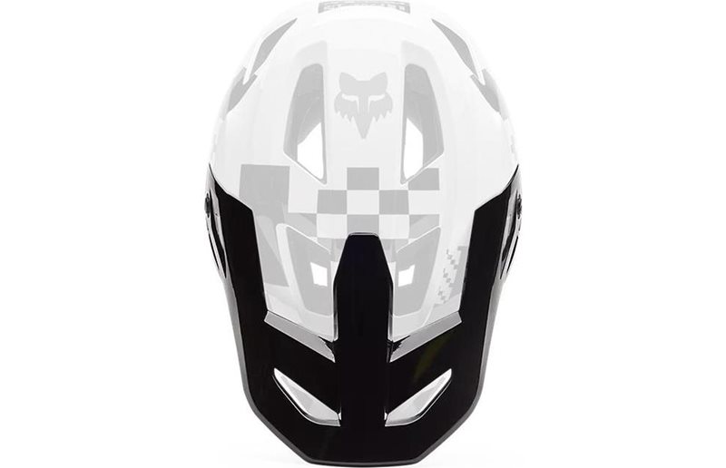 Visiiri Fox 24 Rampage Visor Black