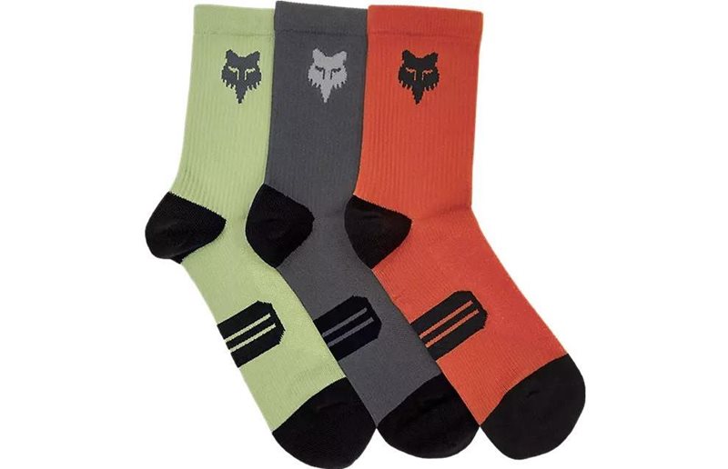 Sukat Fox Sock 6" Ranger 3-pack Mix