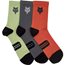 Sukat Fox Sock 6" Ranger 3-pack Mix