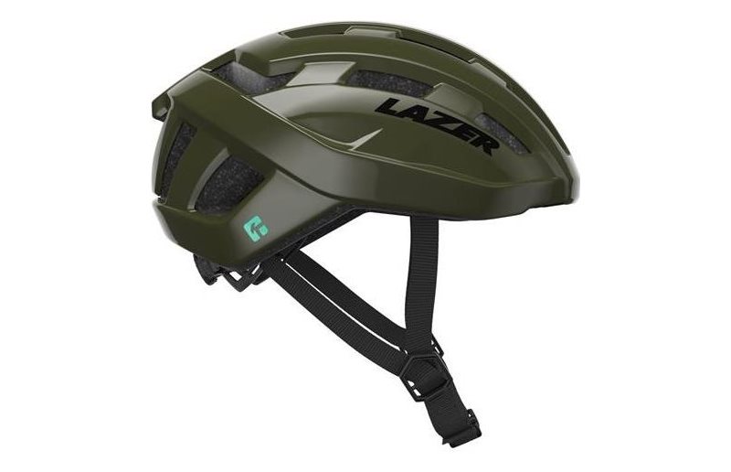 Cykelhjälm Lazer Tempo KinetiCore Pine Green