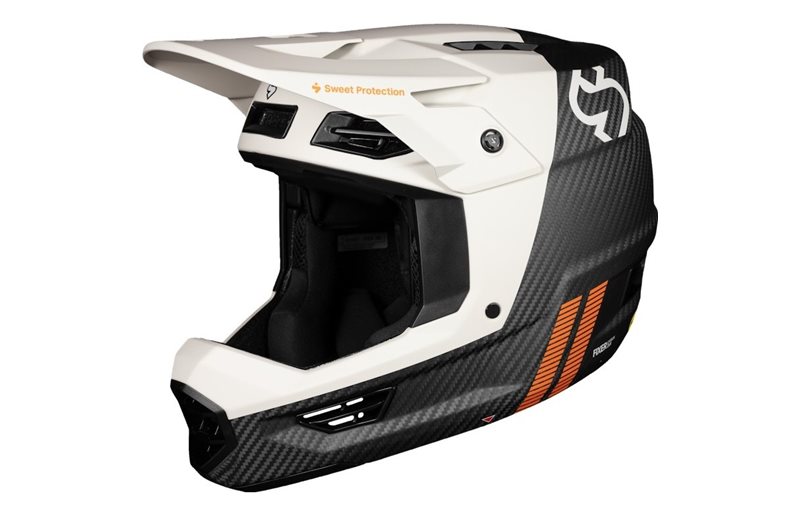 Cykelhjälm Sweet Protection Helmet Fixer Carbon 2Vi Mips Bronco White Carbon
