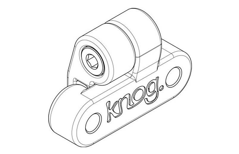 Kiinnike Knog Blinder E RS satulatolppa