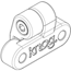 Kiinnike Knog Blinder E RS satulatolppa
