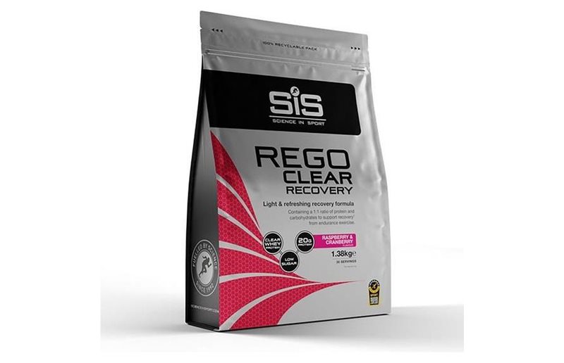 Återhämtningsdryck SIS Rego Clear Recovery 1380g Hallon & Tranbär
