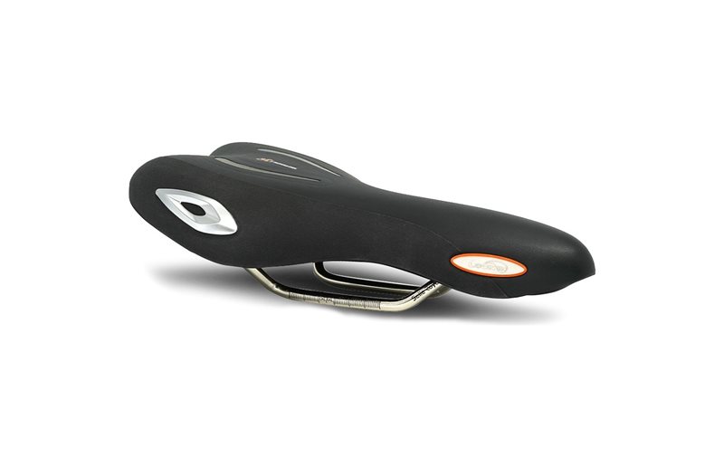 Pyörän satula Selle Royal Lookin Stracciatella Black Athletic