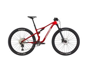 Täysjousto maastopyörä Cannondale Scalpel CRB 4 Metallic Red