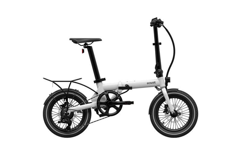 Sammenfoldelig Elcykel Eovolt Morning Classic V3 Moon Grey