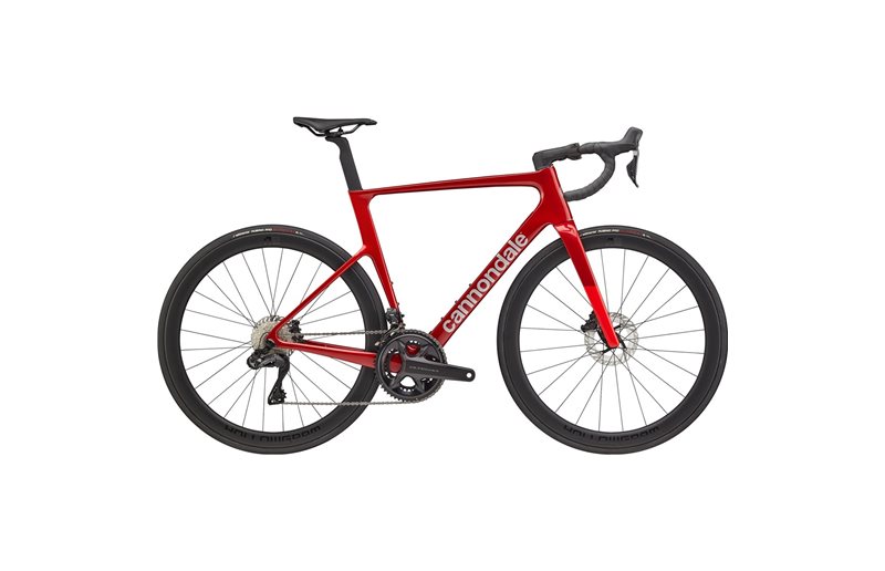 Maantiepyörä Cannondale SuperSix EVO CRB 2 Metallic Red
