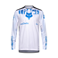 Pyöräilypaita Fox Jersey Ranger LS Digi Image White