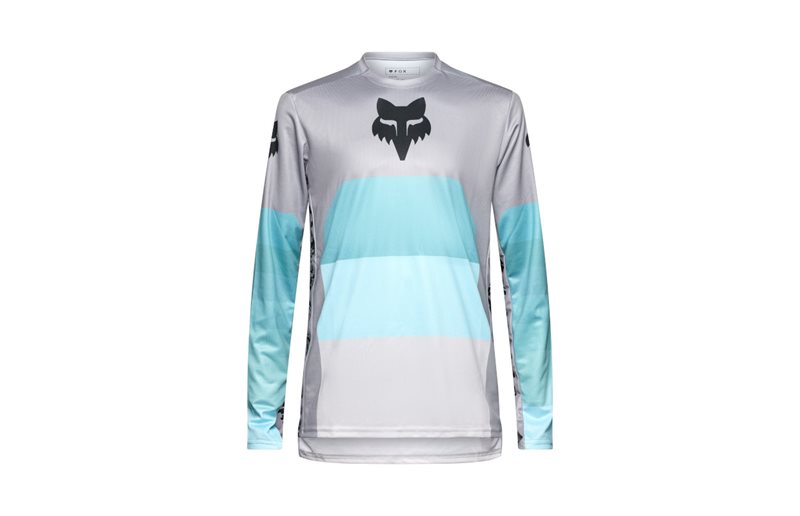 Cykeltröja Fox Jersey Ranger LS Grid Steel Grey