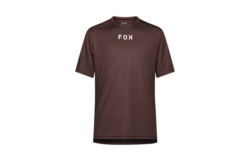 Cykeltröja Fox Jersey Ranger SS Wordmark Cocoa