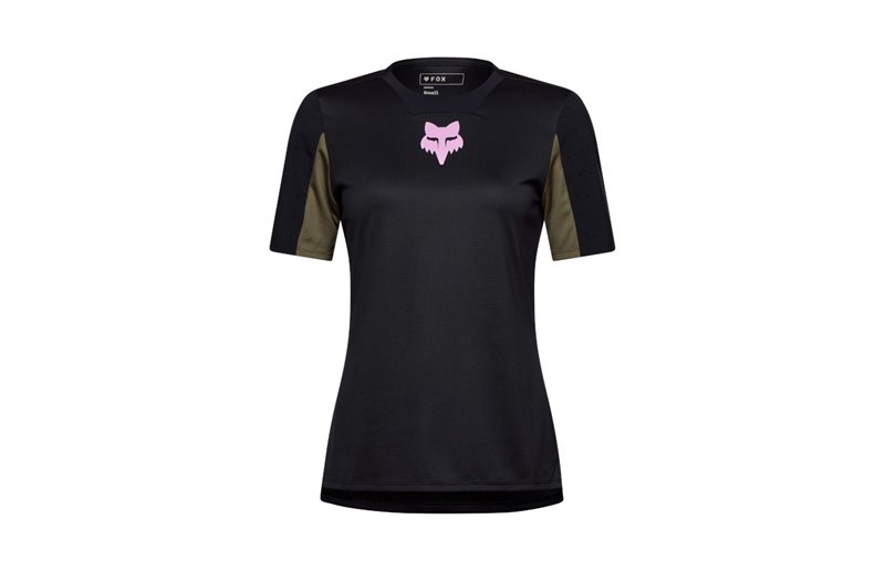 Pyöräilypaita Fox Jersey W Defend SS Park Black