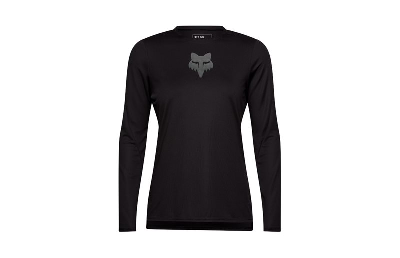 Pyöräilypaita Fox Jersey W Ranger LS Fox Head Black
