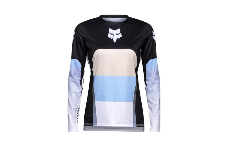 Cykeltröja Fox Jersey W Ranger LS Grid Black