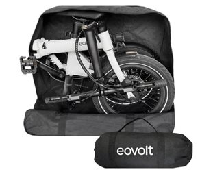 Cykeltransportväska Eovolt Waterproof Traveling Bag 16" Black