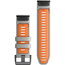 Klockarmband Garmin QuickFit 26 Grey/Orange