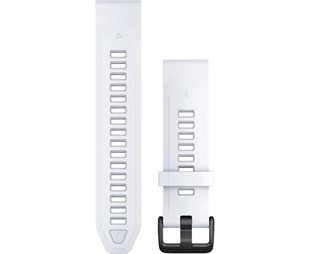 Klockarmband Garmin QuickFit 20 Silikon Whitestone