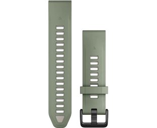 Klockarmband Garmin QuickFit 20 Silikon Willow/Fog Gray
