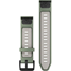 Klockarmband Garmin QuickFit 20 Silikon Willow/Fog Gray