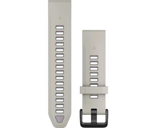 Klockarmband Garmin QuickFit 20 Silikon Fog Gray/Lavender