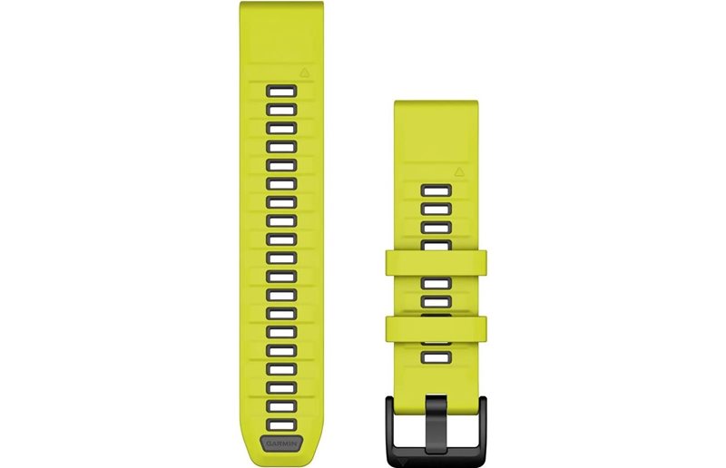 Ranneke Garmin QuickFit 22 Silikon Amp Yellow/Graphite