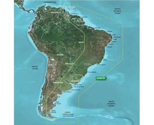 Garmin microSDT/SDT card: VSA001R - G3 South America East Coast