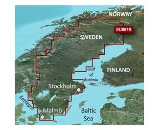 Garmin microSDT/SDT card: HXEU067R - Sweden Inland Waters