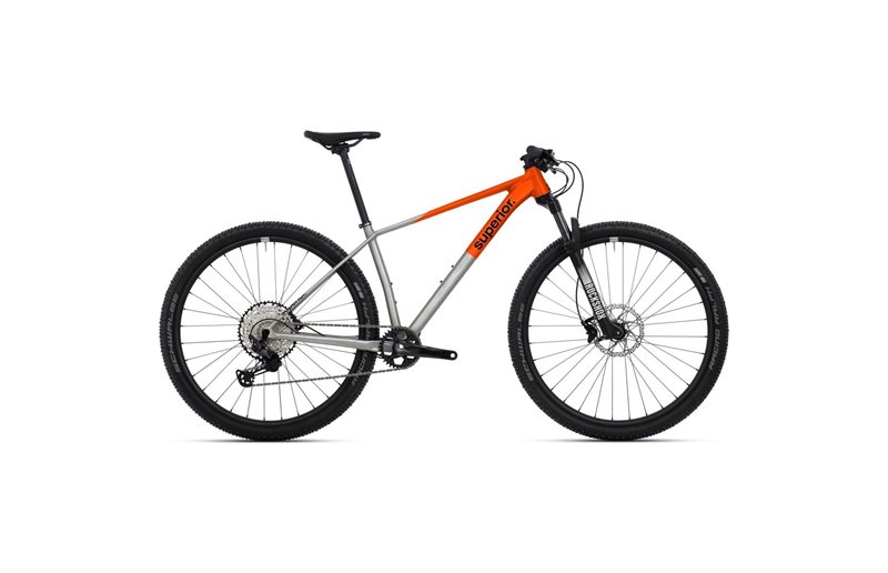 Hardtail MTB Superior XP 6.2 Gloss Brushed Alu/Red