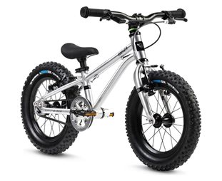 Barnesykkel Early Rider Seeker 14 Brushed Aluminium