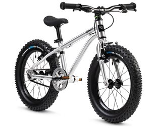 Barnesykkel Early Rider Seeker 16 Brushed Aluminium