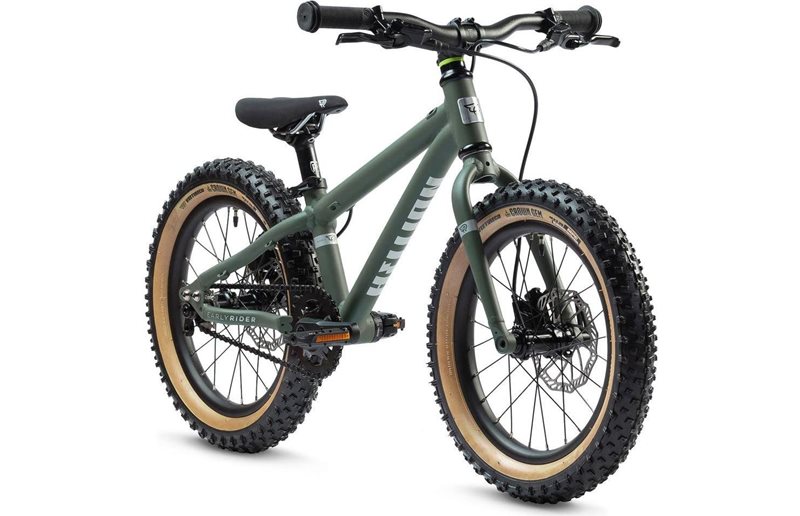 Lasten polkupyörä Early Rider Hellion 16 Forest Green