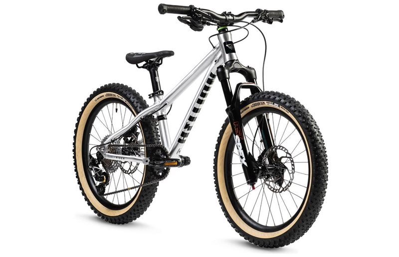 Barncykel Early Rider Hellion 20 Brushed Aluminium