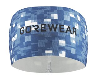Otsanauhat GOREWEAR Essence Light Headband Cargo Blue/White