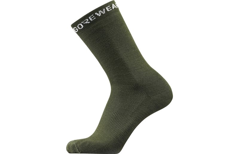 Strumpor GOREWEAR Essential Merino Socks Utility Green