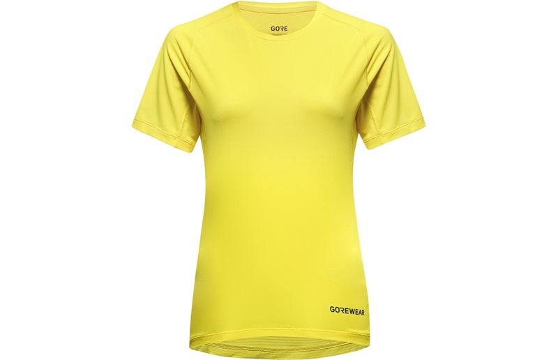 Jouksu t-paita GOREWEAR Everyday Solid Tee Womens Washed Neon Yellow