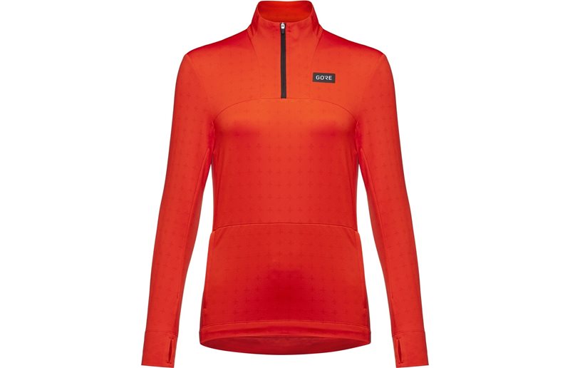 Löpartröja GOREWEAR Everyday Thermo 1/4-Zip Womens Fireball