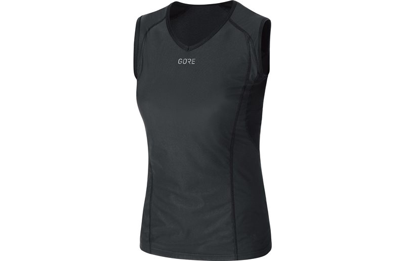 Juoksupaita GOREWEAR M Women GORE¬ WINDSTOPPER¬ Base SL Shirt Black